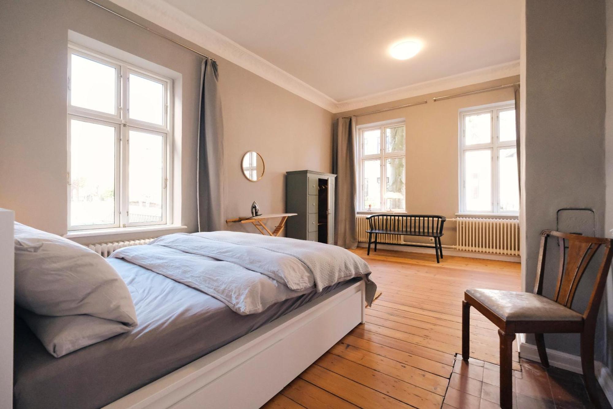 Villa Rosa - Charmante, Grosse Altbauwohnung Flensburg Eksteriør bilde