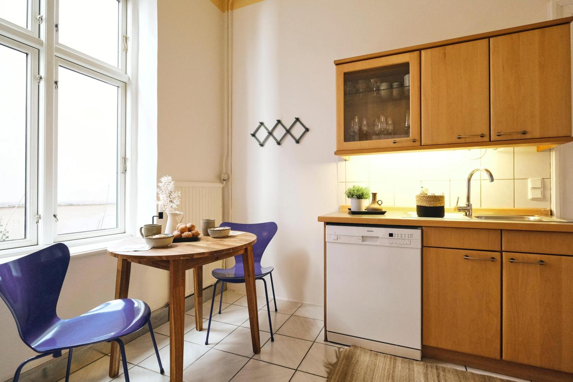 Villa Rosa - Charmante, Grosse Altbauwohnung Flensburg Eksteriør bilde
